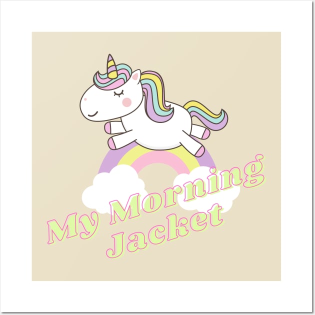 my morning jacket ll unicorn Wall Art by j and r